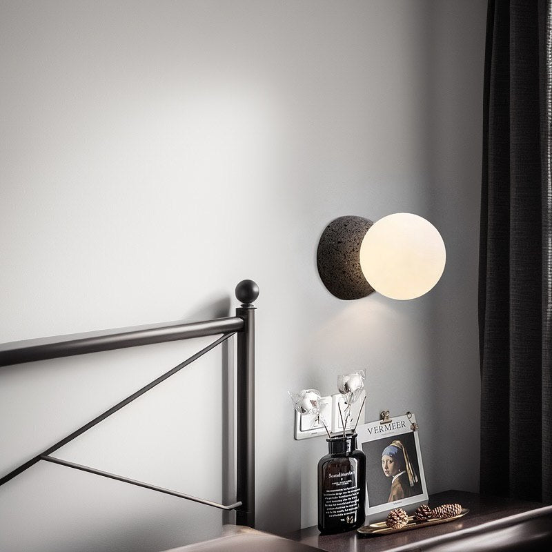 Настінний світильник Truzzo wall D150 1xG9 Black + White 241210-200001315