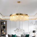 Підвісні світильники Circle Plate Gold Glass H250 Led-модуль 3000K 4000K 6000K Gold 240488-200000828