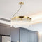 Підвісний світильник Circle Glass Tubes Gold D800 6xE14 Gold 240488-200000829
