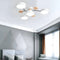 Стельові люстри Wooden Ceiling на 3+1 лампи D660 Led 48W 4100K White / Gray 231010-200000464