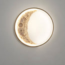 Настінний світильник Moon base D420 Led 16W 3000K 4000K 6000K Black 241218-200001341