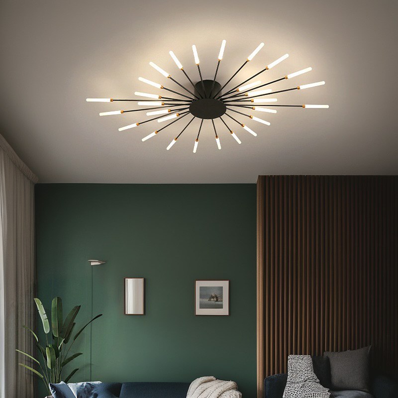 Стельовий світильник Fan lamp D100 Led 20W 4000K Black 250118-200001360