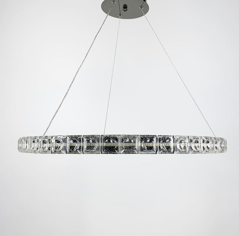 Підвісні світильники Crystal H150 Led 21W 3500K D600 / D800 Black 250118-200001431
