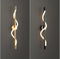Настінний світильник Rope wall H560 Led 15W Black + White 241222-200001334