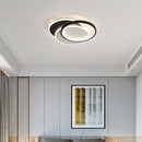 Стельовий світильник  Trio rings D490 Led 90W 3000K 4000K 6000K Black + White 240589-200000916