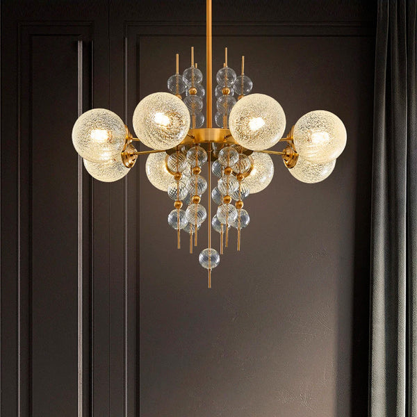 Підвісний світильник Elegance D780 8xE27 Gold 250118-200001379