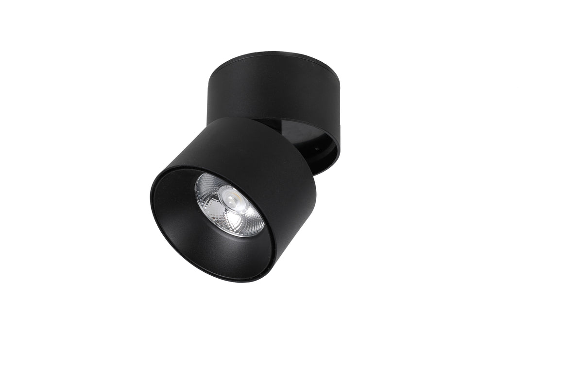 Точкові світильники накладні Turn spot D95 Led 12W 4000K Black / White 241036-200001199