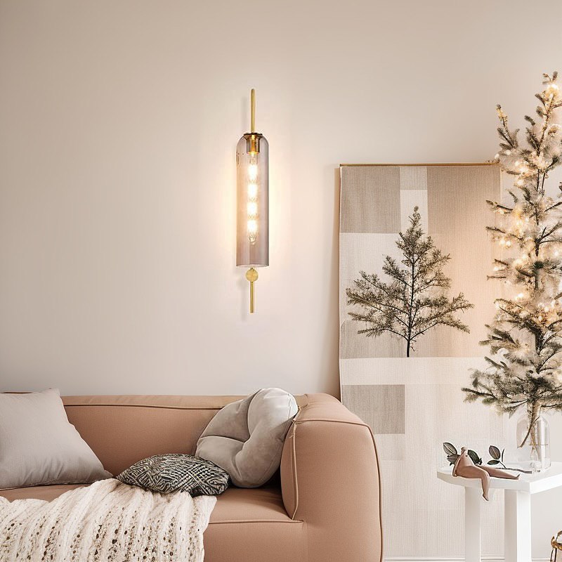 Настінний світильник White flower H770 Led 15W Gold + Amber 241222-200001330