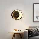 Настінний світильник Wall Clock H525 3000K Black 231035-200000433