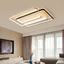 Стельові світильники Double geometry прямокутник L600 Led 100W 3000K-6000K White + Black 231160-200000544