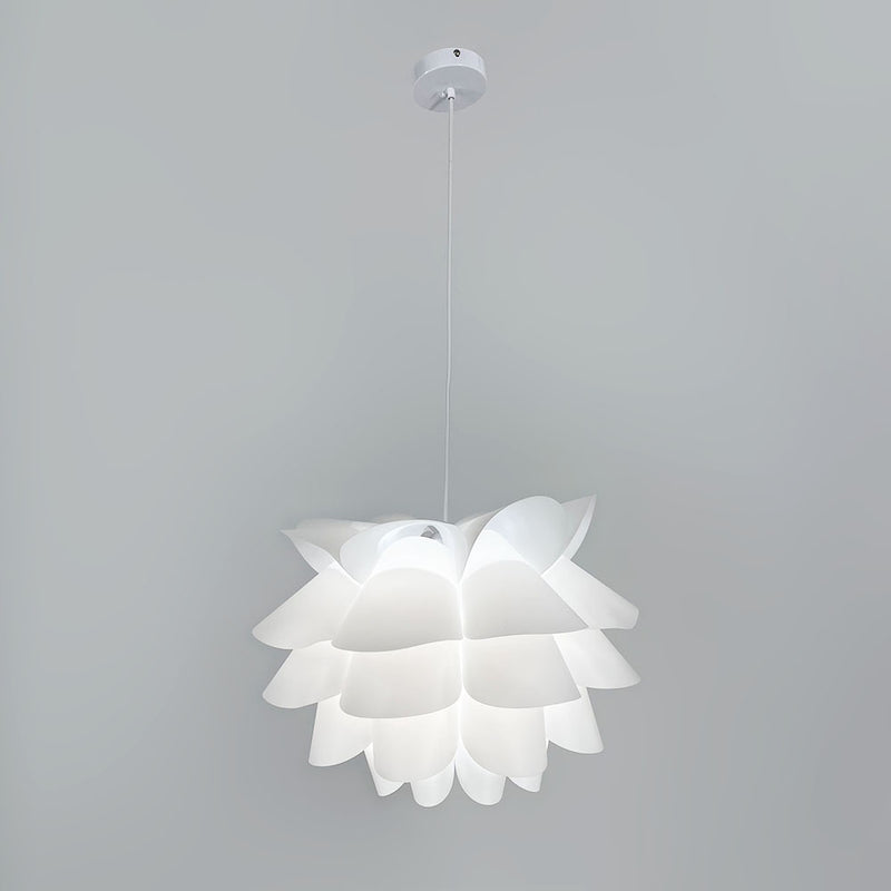 Підвісні світильники Flower H(max)1600 1xE27 D300 / D350 / D400 / D450 White 250118-200001411
