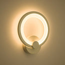 Настінний світильник Сirclу-lumi White Lamp D190 Led 24W 3000K 4000K 6000K 231274-200000589