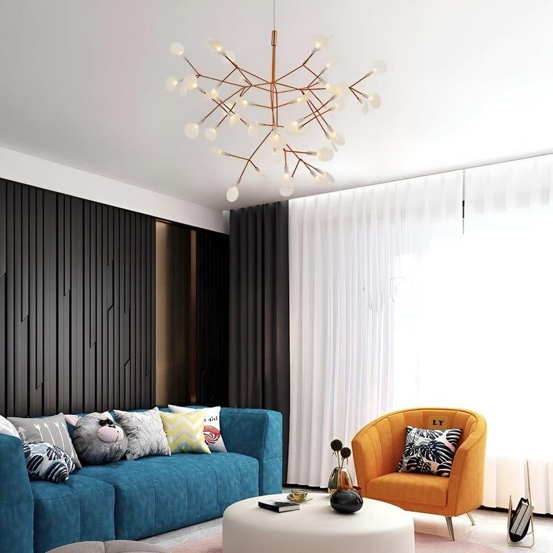 Підвісна люстра Led Petals Copper D720 Led 23W 3000K Copper + White 231001-200000425