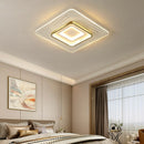 Стельовий світильник Люстра Concentric geometry D600 Led 75W 3000K 4000K 6000K Golden 240589-200000897