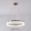 Підвісні світильники Rimy single gold H(max) 1650 4000K Gold D400 Led 16W / D600 Led 22W / D800 Led 30W 240918-200001086