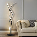 Підлоговий світильник Spiral H-145см Led 76W 3000K 4000K 6000K Black 250676-200001674