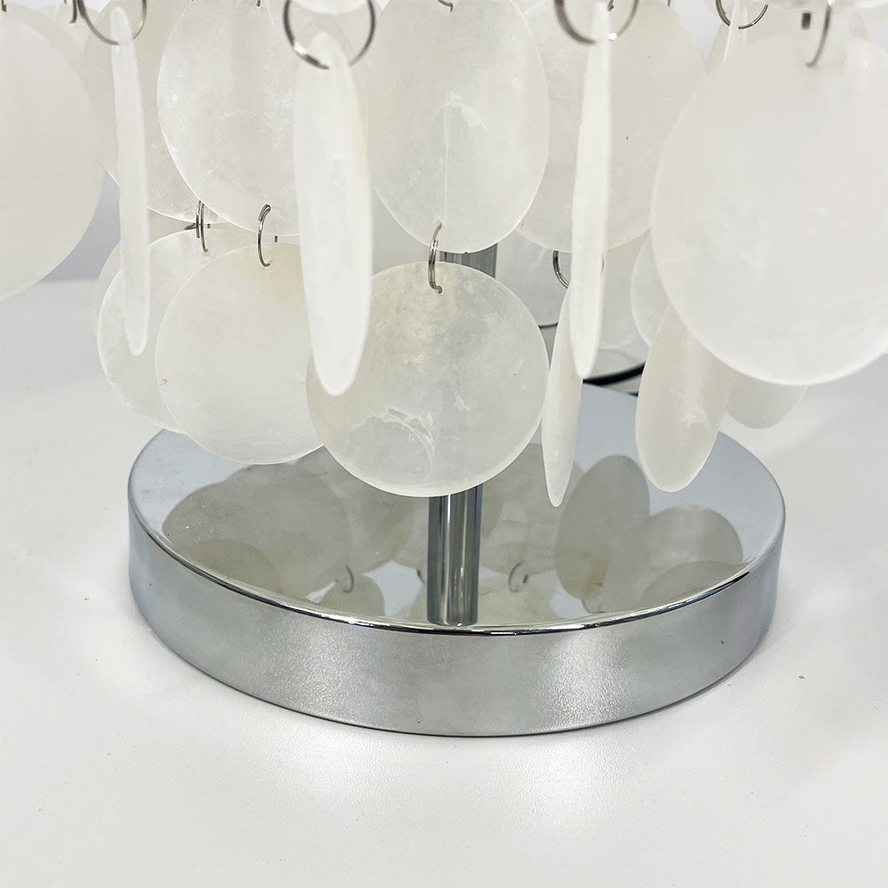 Настільний світильник Shell D270 2xE14 Chrome + White 250118-200001453