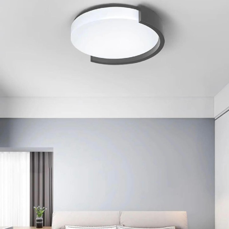 Стельові світильники Circle base D450 Led 42W 3000K 4000K 6000K Black / Grey 240619-200000943