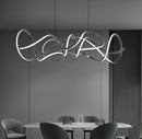 Підвісний світильник Quasar wave L100 led 66W 3000K 4000K 6000K Black 250122-200001361