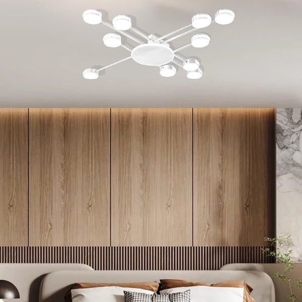 Стельові люстри Супутник White 3000K-4500K-6000K Led 38W D650 / Led 70W D970 / Led 78W D1030 230618-200000182