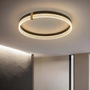 Стельовий світильник Simple circle D500 Led 58W 3000K 4000K 6000K Black 241018-200001099