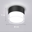 Стельовий світильник точковий Superclear D80 7W 4000K / 3000K 4000K 6000K Black 250376-200001612