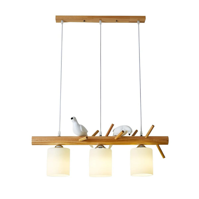 Підвісний світильник Birds L800 3xE27 Beige + White 240421-200000833