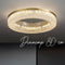 Стельові світильники Crystals circle H50 D500 Led 72W / D600 Led 96W D800 Led 120W Gold 250219-200001457