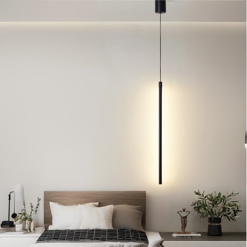 Підвісні світильники Pipe D60 4000K H600 Led 7W / H800 Led 10W / H1000 Led 16W Black 241210-200001321