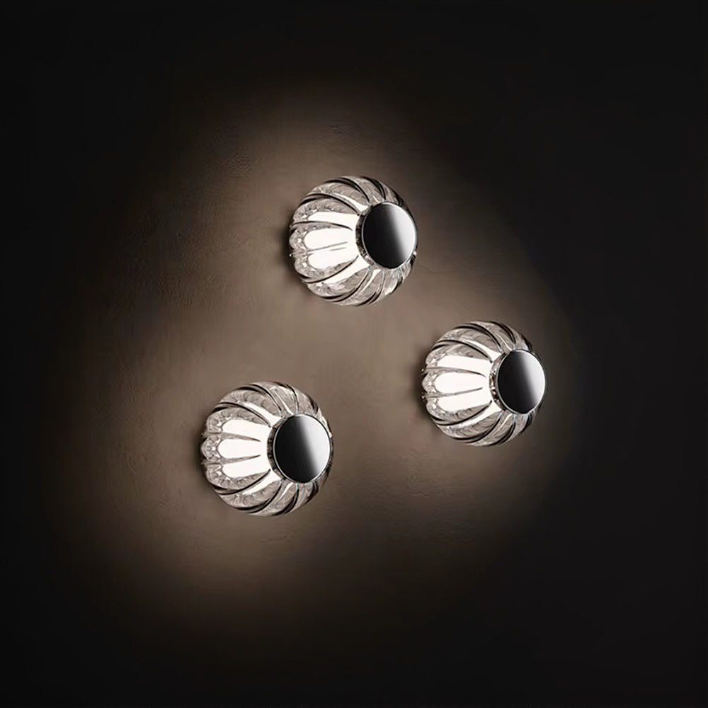Настінний світильник Beads grey D100 Led 5W Chrome 250219-200001482