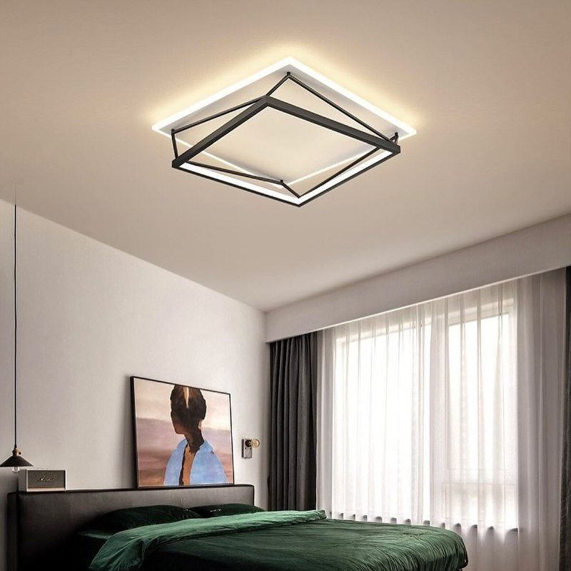 Стельовий світильник Squares L500 Led 73W Black + White 240418-200000810