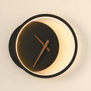 Настінний світильник Wall Clock H525 3000K Black 231035-200000433