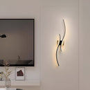 Настінні світильники Double waves Led 12W 4000K L-60см / L-80см Black 250780-200001691