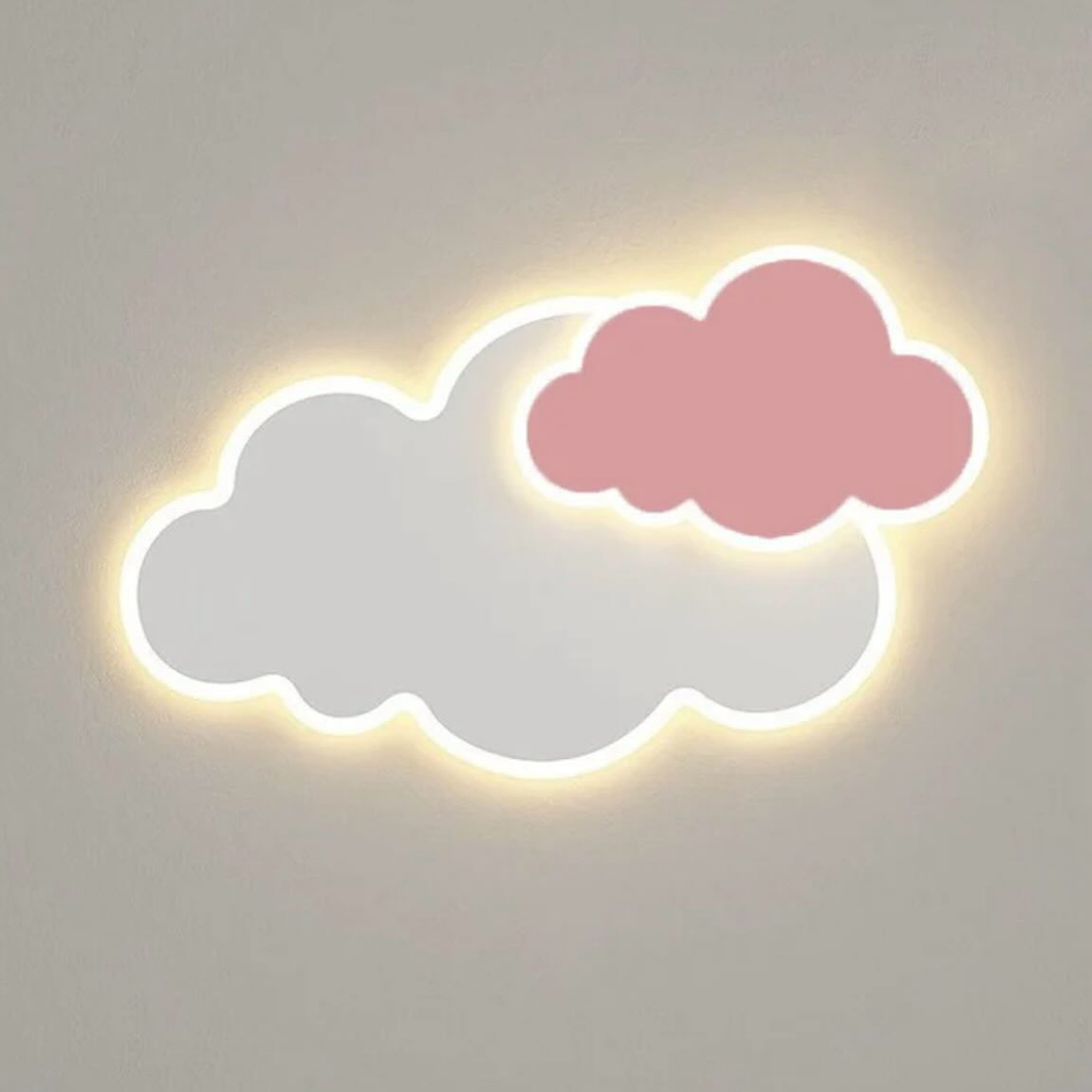 Стельові світильники Cloud ceiling L550 Led 40W 3000K 4000K 6000K White / Pink + White 231118-200000545