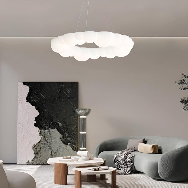 Підвісні люстри Cloud lamp Led-модуль White D500 / D680 230935-200000390