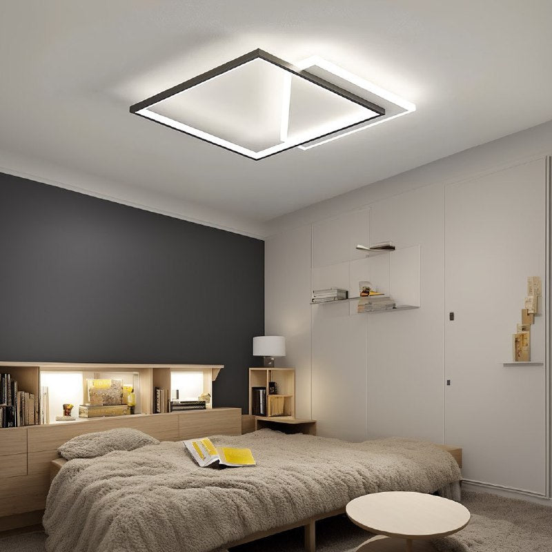 Стельовий світильник Double ceiling L500 Led 36W 3000K 4000K 6000K Black + White 240676-200000950