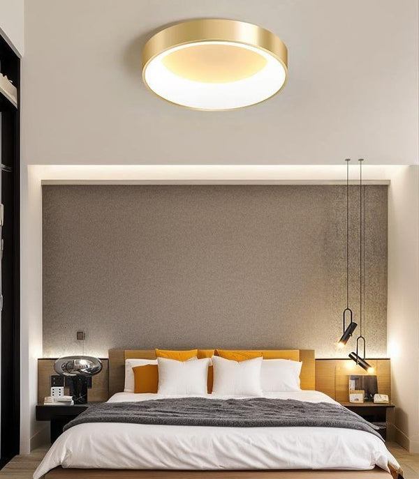 Стельові світильники Ceiling Gold H100 3000K 4000K 6000K D300 Led 25W / D400 Led 35W / D500 Led 45W 241210-200001311
