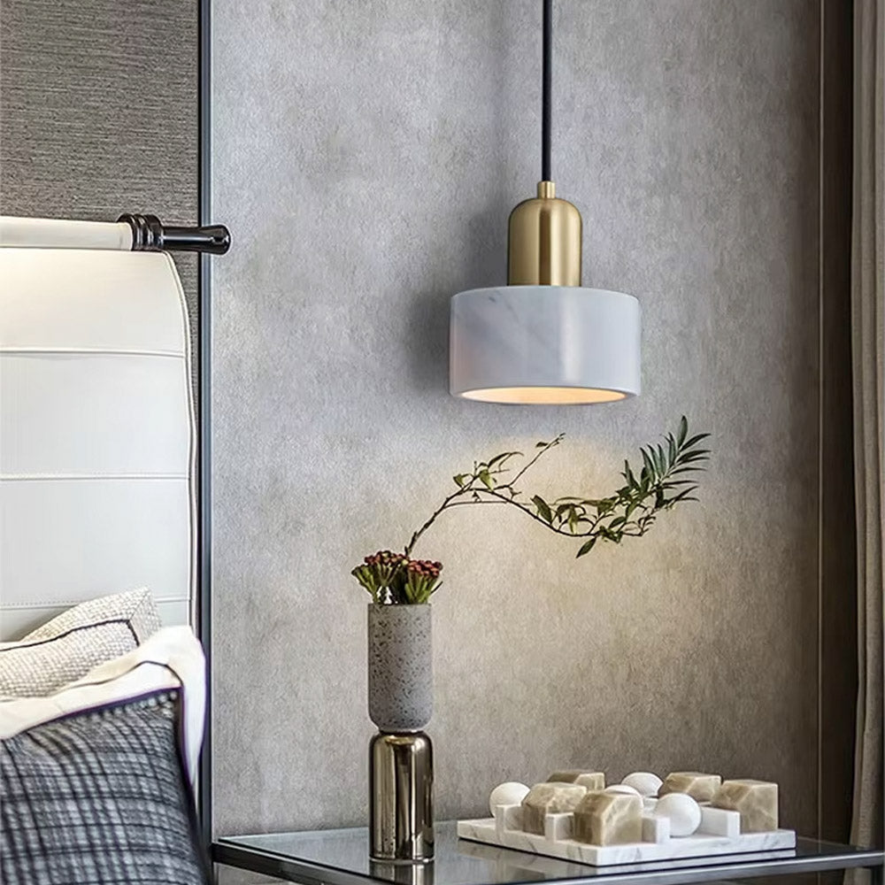 Підвісний світильник Marble D150 1xE27 Gold + White 250218-200001472