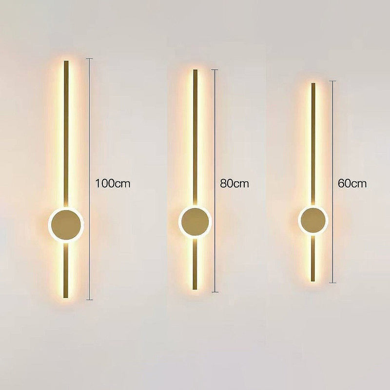 Настінні світильники Figure wall led L100 4000K H400 Led 15W / H600 Led 23W / H800 Led 31W Gold 241018-200001219