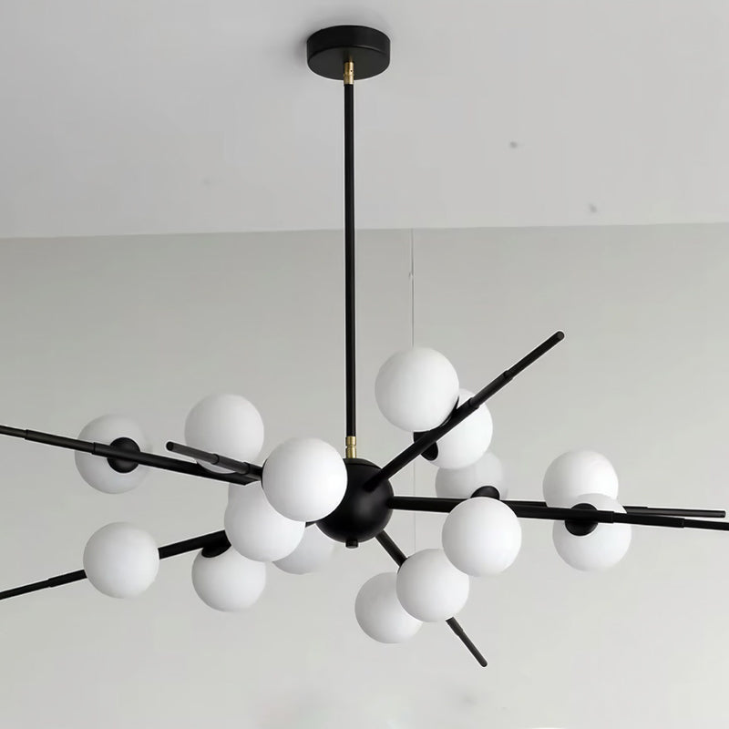 Підвісні світильники Fetus D1050 12xG9 / 16xG9 Black + White 250135-200001394
