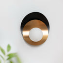 Настінний світильник Solar Halo L-32см 1xG9 Black + Gold 250618-200001675
