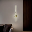 Настінні світильники Thin H600 Led 17W / H800 Led 28W / H1000 Led 28W 4000K Gold 250118-200001366