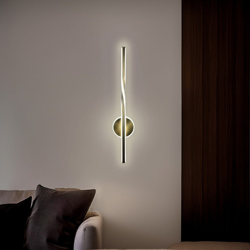 Настінні світильники Thin H600 Led 17W / H800 Led 28W / H1000 Led 28W 4000K Gold 250118-200001366