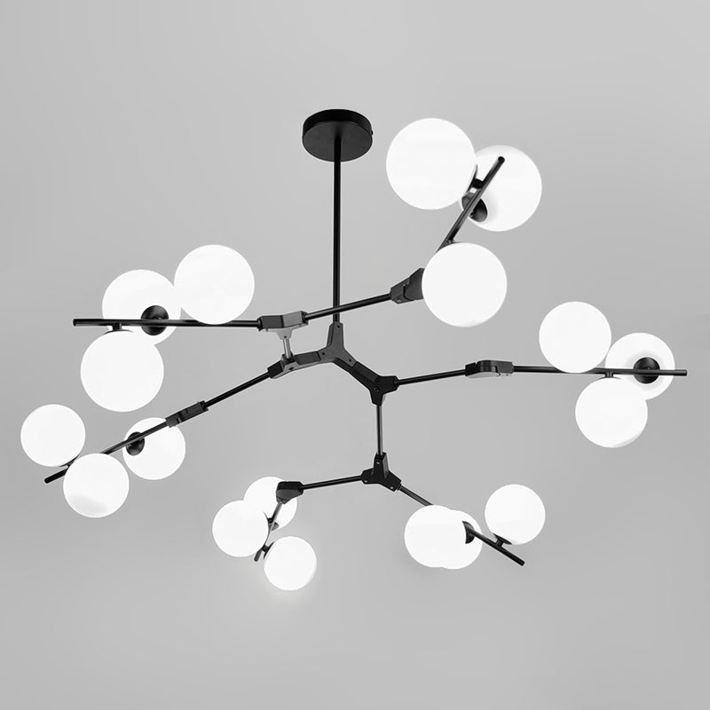 Підвісний світильник Berries H750 18xG9 Black + White 250118-200001437