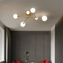 Стельові світильники Cherry lamp H260 Gold + White 4xE27 / 6xE27 / 9xE27 231210-200000609