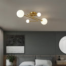 Стельові світильники Cherry lamp H260 Gold + White 4xE27 / 6xE27 / 9xE27 231210-200000609