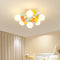 Стельові світильники Fiores rainbow D550 6xE27 / D720 8xE27 Gold + Colorful 240110-200000677