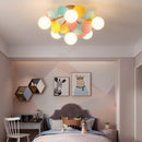 Стельові світильники Fiores rainbow D550 6xE27 / D720 8xE27 Gold + Colorful 240110-200000677