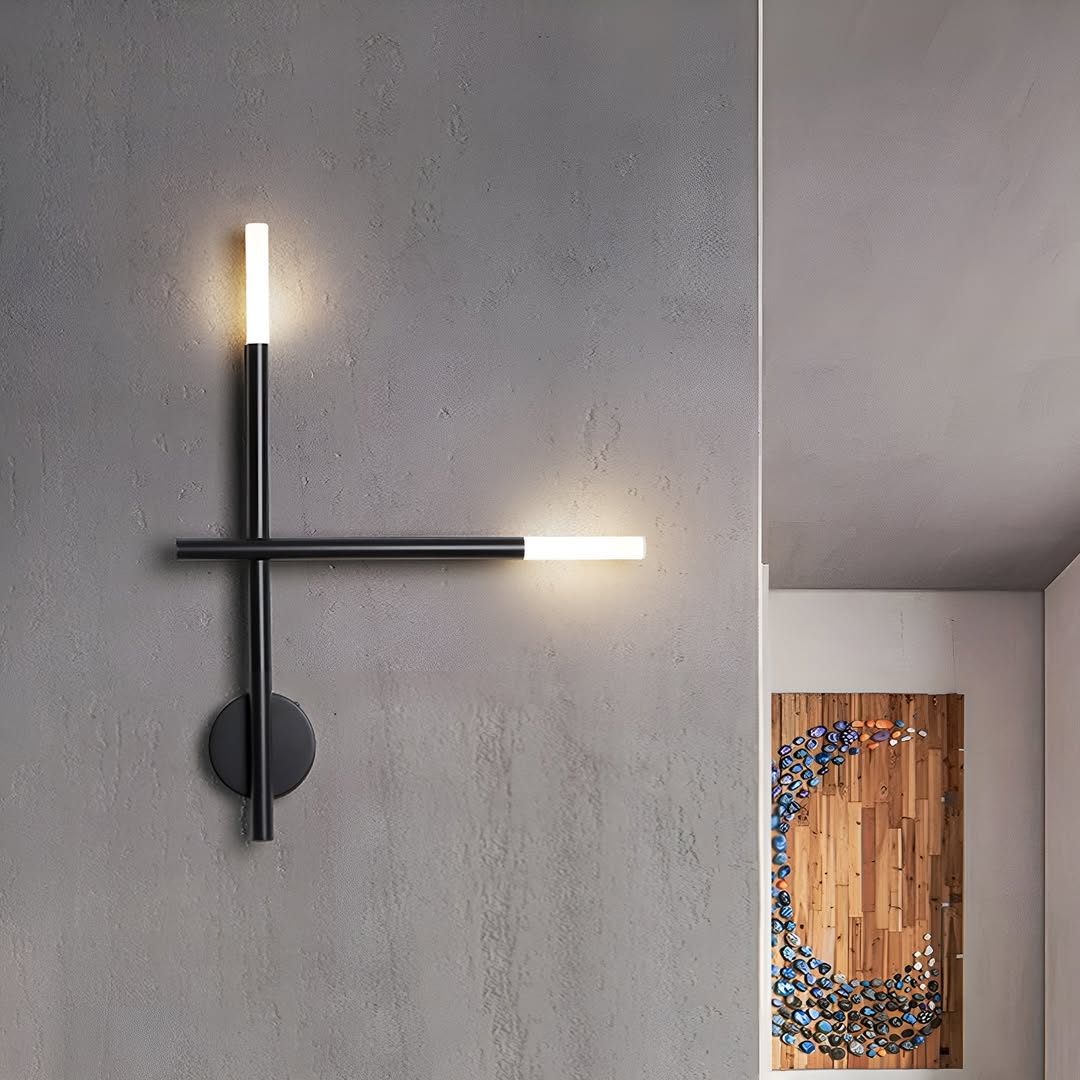 Настінний світильник Geometry L-47см Led 2 3000K 4000K 6000K Black 250610-200001671
