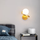 Настінний світильник Spiral bollo D-15см 1xG9 Gold + White 250680-200001676